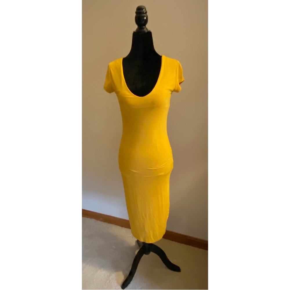 See You Monday Double Layered Midi Dress